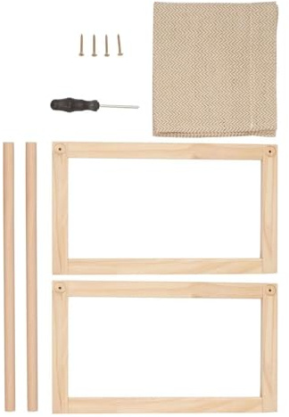 KAHDGSS Erhöhtes Katzenbett, abnehmbar, für Kätzchen, Hundemöbel, Kätzchen, abnehmbarer Rahmen für Zuhause, moderne Katzenmöbel für Wohnzimmer