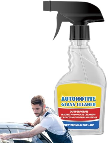 Spray Detergente Per Vetri Auto,Antiappannamento Migliora La Visibilità - Spray Liquido Pulitore Per Finestrini Auto,Per Pendolari Guida Notturna Stagione Delle Piogge Prima Di Lunghi Viaggi Professio