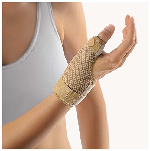 BORT SOFT Daumen-Schiene lang, Daumenbandage, medium, hautfarben