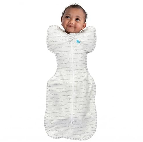 Love To Dream™ Swaddle UP™, Neugeborene 2,2–3,8 kg – Dreamer | Angenehm, unterstützt gesunden Schlaf | 1,0 Tog, Frühling & Sommer (20–24 °C) | Maschinenwaschbare Baumwolle Doppelreißverschluss