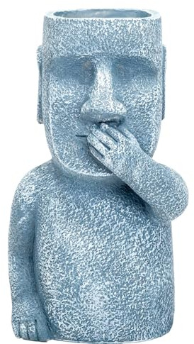 VFM - Easter Island Quiet Planter - Speak No Evil - 12 Zen Garden Ornament