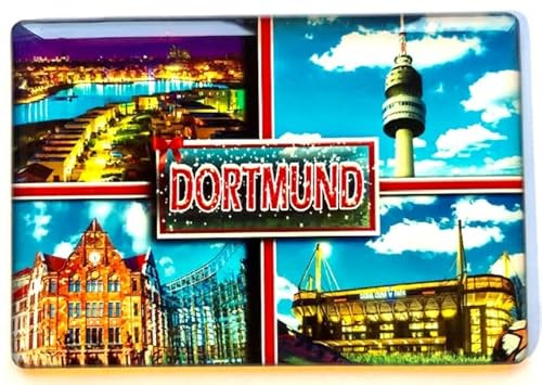 Dortmund Deutschland Kühlschrankmagnet Dortmund Souvenir Dortmund Reiseandenken Dortmund Geschenkartikel Dortmund Magnet