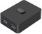 CERRXIAN Conmutador USB 3.0, Adaptador de Interruptor KVM, 2 en 1 Salida Bidireccional/1 en 2 Salidas, 2 Computadoras Comparten