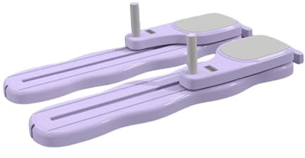 Jiuvaso Appareil de Ski, Musculation des Jambes, Entraînement Complet du Corps, Salle de Sport à Domicile, Appareil Multifonctionnel D'entraînement des Mu, Violet