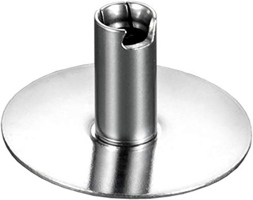ESGE-Zauberstab Schlagscheibe, Silver | Aufsatz zum Aufschlagen & Emulgieren von Eischnee, Sahne, Shakes, Schaum und Soßen