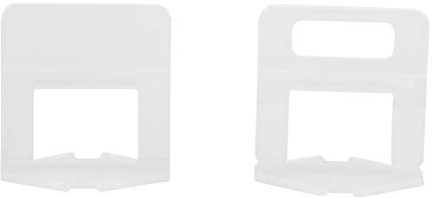 Distanziatori Per Piastrelle, 100 Pezzi Sistema di Livellamento Per Piastrelle Clip Per Livellamento di Piastrelle Distanziatori Per Piastrelle Sistema di Livellamento Composto Livellante(2.5mm)