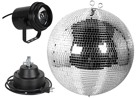 Eliminator M600EL All-in-One Mirror Ball Kit