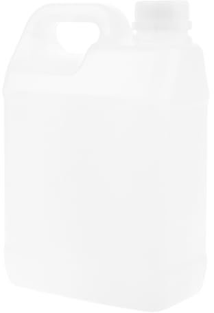 Amosfun Pichets Transparents Avec Couvercles Contenants De Stockage De 2 L Bouteilles De Lait Vides Pot De Gallon Avec Poignée Ergonomique Pour L'eau Les Sauces Et Les Boissons