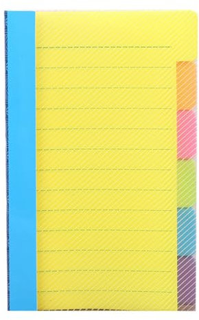 FUNOMOCYA Bunte Haftnotizen Aus Papier Kleine Memo-notizen Für Zuhause Zum Erstellen Von To-do-listen Abreißen Und Aufkleben Kein Klebriger Rest Leicht Und Tragbar Für Büro Und Schule