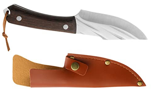 MAGICLULU De Boucherie Inoxydable Multifonctionnel Pour Viande Avec Manche Sécurisé Utile Cuisine Et Plein Air Cadeau Pour Camping Et