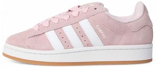 adidas Campus 00s, scarpe unisex, stile di vita, atletica e scarpe da ginnastica, rosa/bianco, 4 Big Kid, Rosa/Bianco, 36/38 EU