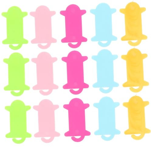 ARTSEWPLY 50pezzi Bobine di Filo Colorate per Uncinetto e Maglieria Strumenti per Organizzazione e Avvolgimento Filo per Progetti Fai da Te