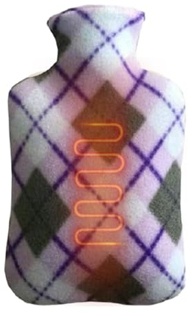 Yplkm Bolsa De Agua Caliente De Invierno - Antifugas Y Cálido - Funda De Felpa De Invierno,Para Senderismo Estudiantes Mujeres Entusiastas Del Aire Libre