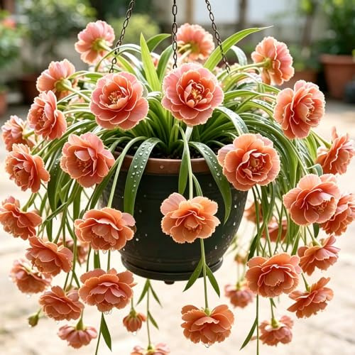 ragno - Chlorophytum comosum giardino balcone Aiuole rialzate d'appartamento esotiche 3piante