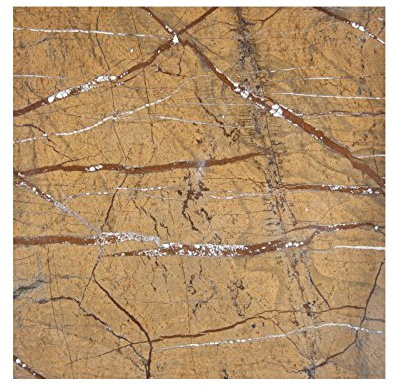 Yuchengstone Servierplatte aus Marmor massiv, Dekoplatte Größe: 40x20x1,5 cm vielseitig einsetzbar