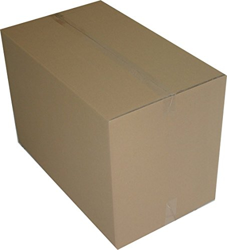 DHL Kartons 1200x600x600 stabil 4 St. Umzugskartons 2.40 BC 2-wellig Versandschachtel 120x60x60 cm Kiste Post Versandbox