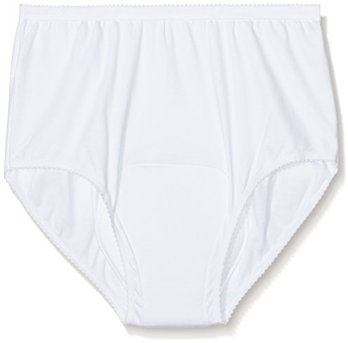 P&S Healthcare White Ladies Full Incontinence Brief, X-Large (41 to 44 Inch), Internal Waterproof Lining, Absorbent, Anatomically Designed for Women, Use with Removable Pad, Machine Washable