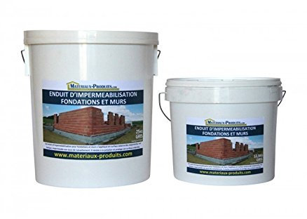 MATPRO Enduit d'impermeabilisation fondations et murs 25 Kg Blanc