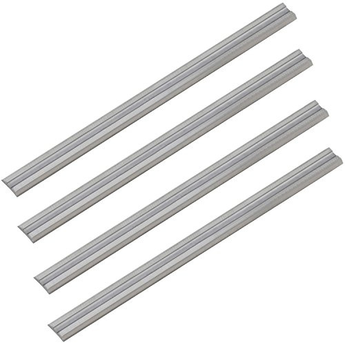 Lot de 4 Rabot HM Couteau/Rabot 102 mm réversible pour rabot électrique Rabot à une