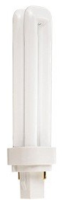 (Pack of 10) Satco S8321, 2700K 18-Watt G24D-2 Base T4 Quad 2-Pin Tube for Magnetic Ballasts, Compact Fluorescent Bulb