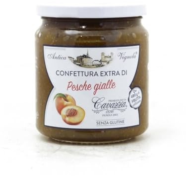 CAVAZZA CONFETTURA EXTRA PESCHE GIALLE GR.370