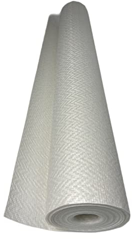 VaGo Glasfasertapete Glasfasergewebe 140g/m² Zickzack Vlies Tapete 4 Rollen