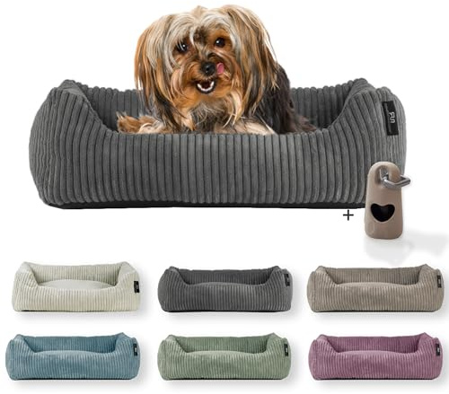Rohrschneider Hundebett kleine und mittelgr. Hunde (Grau 55 cm)