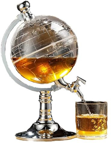 Dispensador De Bebidas Con Torre De Cerveza De 1,5 L Forma De Esfera Transparente Torre De Cerveza De Mesa Dispensador De Barriles De Cerveza Portátil Dispensador De Bebidas For Cerveza Vino Cóctel