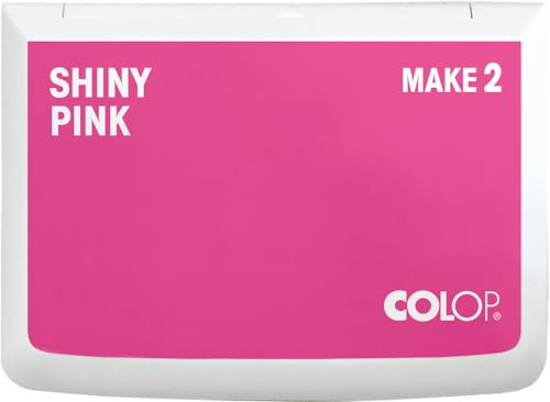 COLOP Tampone per timbri MAKE 2 rosa brillante, 70 x 110 mm, cuscino per timbri tradizionali e timbri creativi