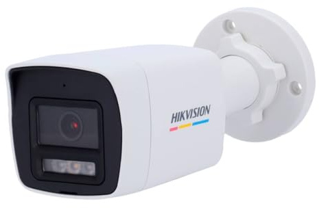 Hikvision - Bullet IP Kamera der Value Serie - 2 Megapixel Auflösung (1920x1080) - 2.8 mm Objektiv | ColorVu | MicroSD - 30 m Hybridlicht | PoE IEEE802.3af - Bewegungserkennung 2.0 | IP67