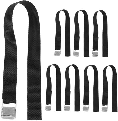 Milisten Loose Shoelaces for Aeration Shoes 8pcs Lawn Spike Shoes Straps Metal Material