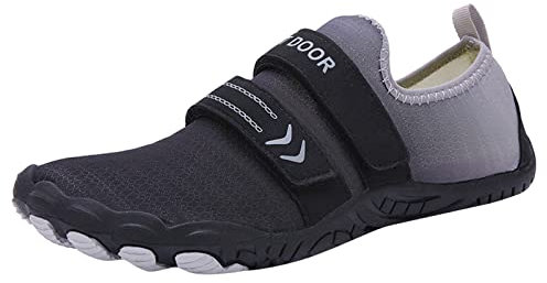 Badeschuhe Herren Sport rutschfest Atmungsaktiv Strandschuhe Wasserdicht Wasserschuhe Badeschuhe Barfußschuhe Leicht Weiß 48 Schwimmschuhe Bequem Aquaschuhe Badesandalen Water Shoes