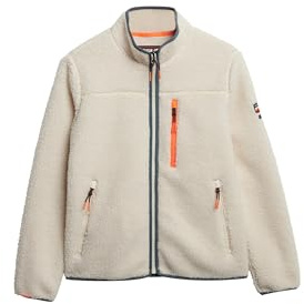Superdry Damen Outdoor Sherpa-Fleecejacke