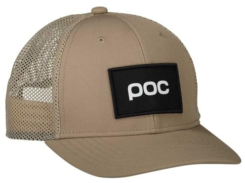POC Trucker Cap – Klassische Trucker Kappe mit Mesh-Einsatz, breitem Schirm & verstellbarem Snapback