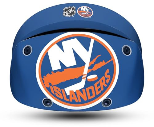 Head Case Designs Offizielle NHL Übergroß New York Islanders Vinyl Haut Aufkleber Abziehbild Abdeckung kompatibel mit Sony PS5 PlayStation PS VR2