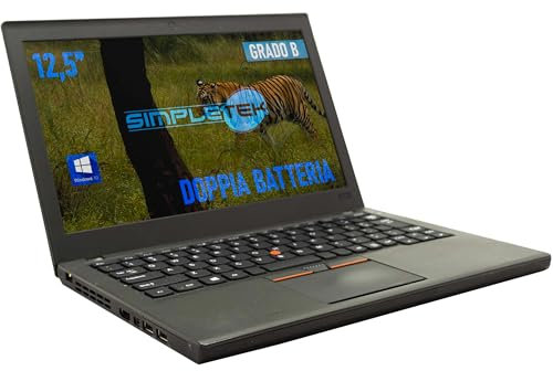 SIMPLETEK - Notebook 12,5 Zoll | 16 GB RAM | SSD 240 GB | i3 | Windows 10 | Notebook (Generalüberholt)
