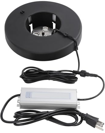 Synaiolma 3-Head Ultrasonic Mist Maker Fogger - 900ml/H Humidifier Machine for Fountains, Aquariums, and Ponds | Ideal for Garden Fogging, Hydroponics, and Indoor Grow Rooms.