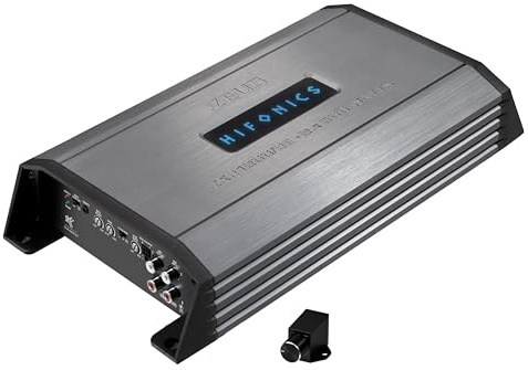 HiFonics ZXR1200/2E - Amplificatore digitale compatto a 2 canali classe D Premium con 1200 Watt RMS | della serie Zeus Expansion