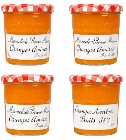 Marmelade - D'Oranges Amères 370G - (Lot De 4)