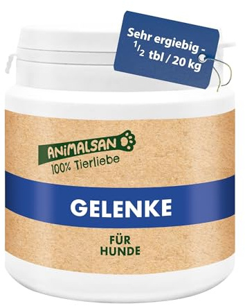 Gelenke – Gelenktabletten für Hunde, für Mobilität & Bewegung, 50 Stück | Mit Grünlippmuschel, Glucosamin, MSM, Teufelskralle & Ingwer – zur Unterstützung von Beweglichkeit, Gelenken & Knorpeln