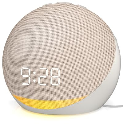 4 in 1 Wecker Digital: White Noise Machine Baby Weißes Rauschen 7 Timer Speicher Einschlafhilfe Erwachsene mit 25 Schlafmusik Naturgeräuschen Bluetooth-Lautsprecher 32 Lautstärkestufen Kinder