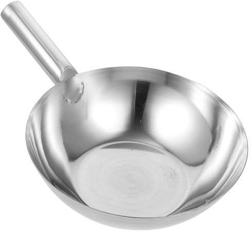 TOYZFRIENDY Cucharón de Agua de Acero Inoxidable con Mango Antideslizante para Cocina Jardín y Uso Doméstico Capacidad Grande y Diseño Resistente al Calor