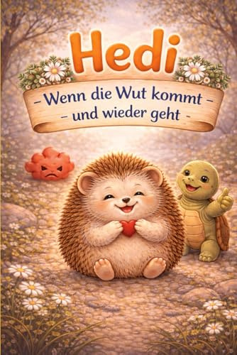 Hedi Wenn die Wut kommt – und wieder geht: Ein einfühlsames Kinderbuch über Gefühle, Wutausbrüche und innere Ruhe (Hedi der kleine Igel – Gefühle verstehen, stark werden)