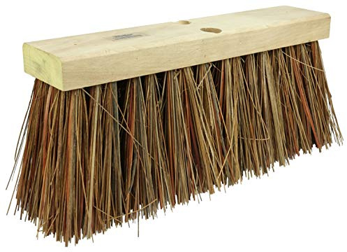 Weiler 42032 16 Block Size, Bass And Palmyra Blend Fill, Street Broom