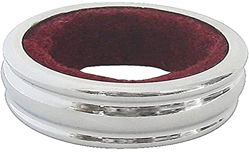 Fackelmann Tropfenfänger-Ring, Tropfenstopper, verchromt, Messing