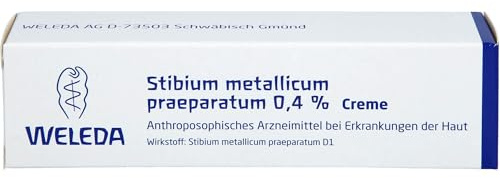 STIBIUM METALLICUM PRAEPARATUM 0,4% Creme 25 g
