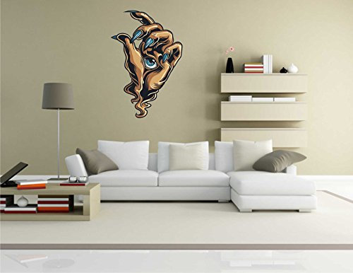 INDIGOS Wandtattoo, Bunt