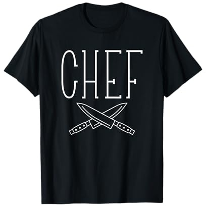 Chef - Coltello da cucina, regalo Maglietta
