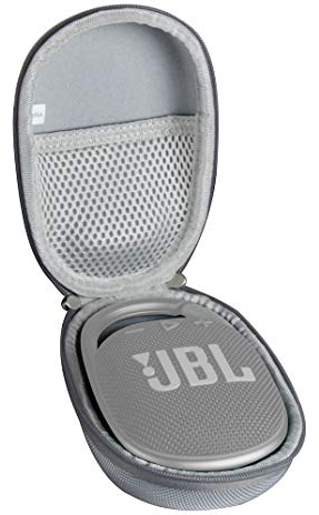 Hermitshell Hart Reise Fall für JBL Clip 5 /JBL Clip 4 Bluetooth Lautsprecher（Grau）
