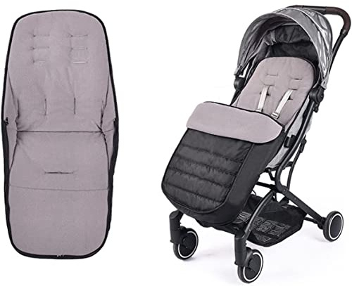 Baby Stroller Pushchair Fleece Cushion Detachable Footmuff Waterproof Cushion Pad Winter Pushchair Seat Liners Warm Windproof Infant Cushion Buggy Pushcar Seat Pram Baby Seat Padding Mat Universal
